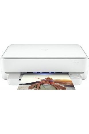 HP ENVY Imprimante Tout-en-un HP 6022e, Maison et Bureau à domicile, Impression, copie, numérisation, Sans fil HP+ Éligibilité