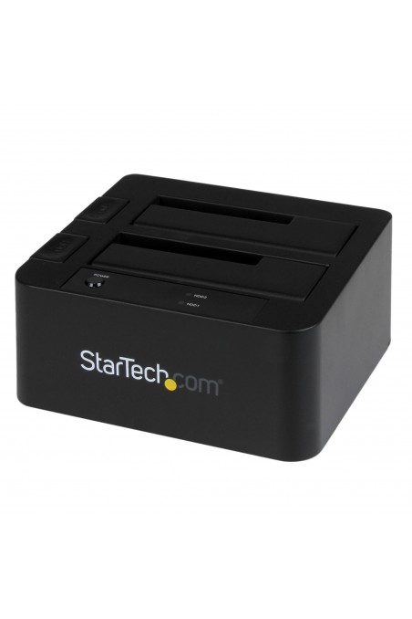 StarTech.com Station d'accueil USB 3.0   eSATA pour 2 disques durs SATA III de 2,5   3,5 - Dock HDD   SSD avec UASP
