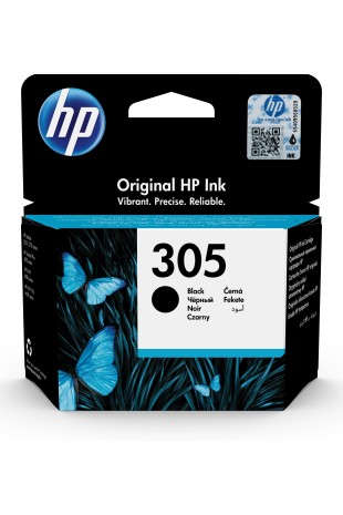 HP Cartouche d’encre noire 305 authentique