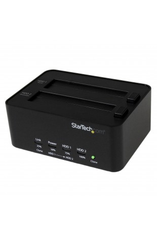 StarTech.com Duplicateur et effaceur USB 3.0 pour disque dur SATA - Cloneur autonome pour HDD   SSD de 2,5" 3,5"