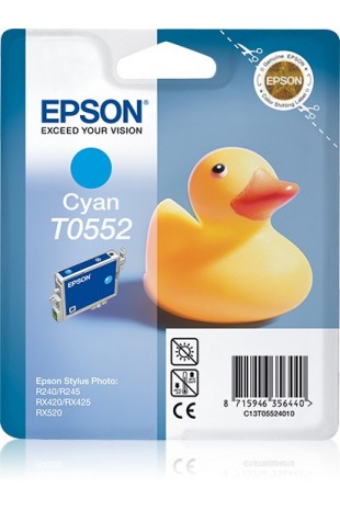 Epson Duck inktpatroon Cyan T0552
