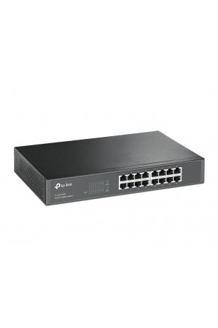 TP-Link TL-SG1016D Non-géré Gigabit Ethernet (10 100 1000) Noir