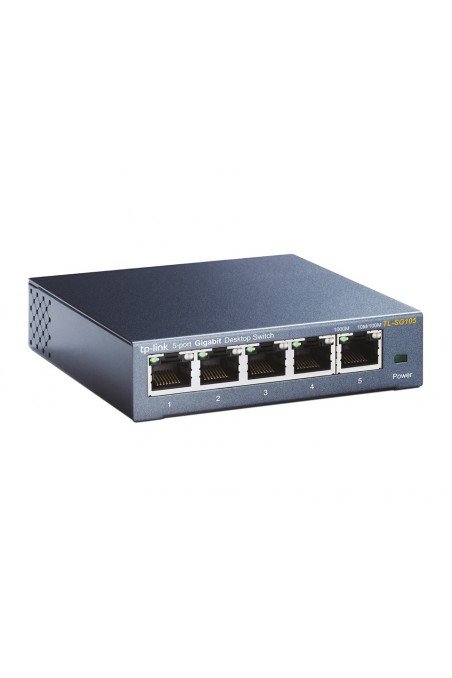 TP-Link TL-SG105 Non-géré Gigabit Ethernet (10 100 1000) Noir