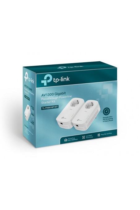 TP-Link TL-PA8010P KIT PowerLine-netwerkadapter 1300 Mbit s Ethernet LAN Wit 2 stuk(s)