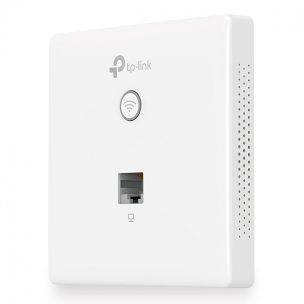 TP-Link EAP115-Wall 300 Mbit s Blanc Connexion Ethernet, supportant l'alimentation via ce port (PoE)