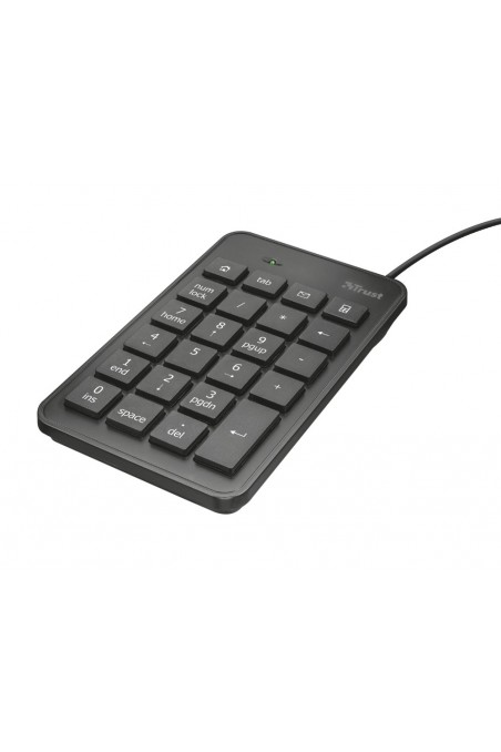 Trust 22221 clavier numérique PC portable de bureau USB Noir