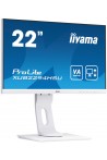 iiyama ProLite XUB2294HSU-W1 LED display 54,6 cm (21.5") 1920 x 1080 pixels Full HD Noir, Blanc