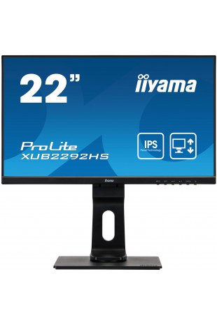 iiyama ProLite XUB2292HS-B1 LED display 54,6 cm (21.5") 1920 x 1080 pixels Full HD Noir