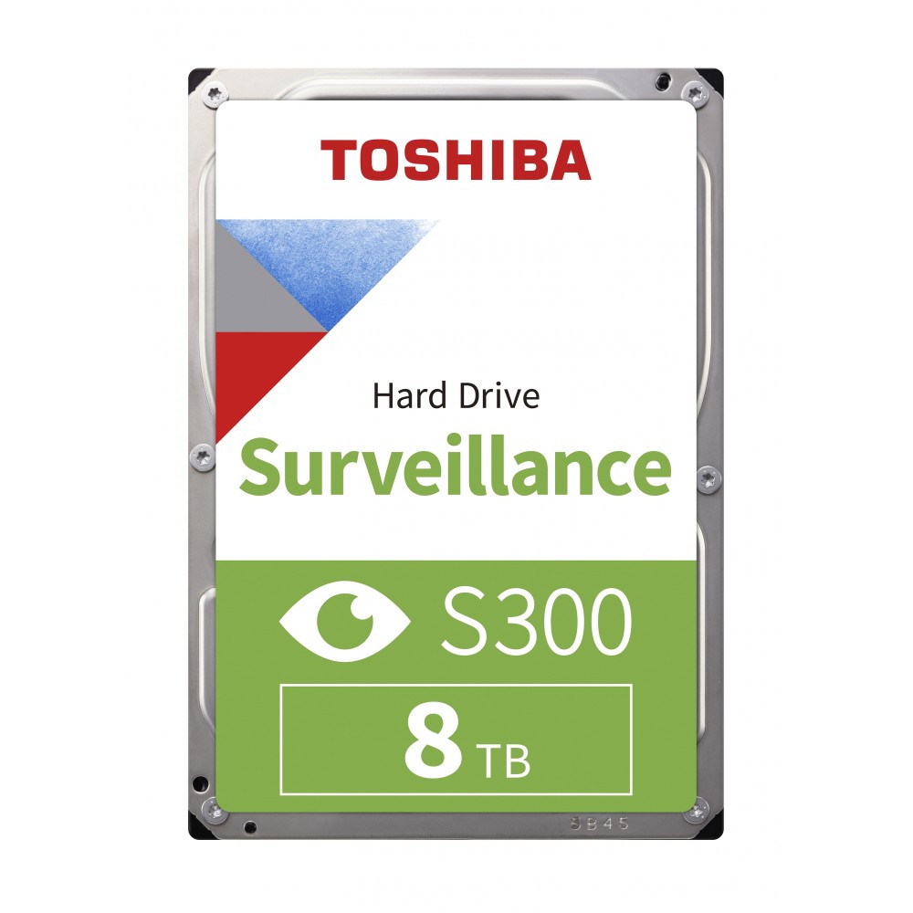 Toshiba S300 Surveillance 3.5" 8000 Go Série ATA III
