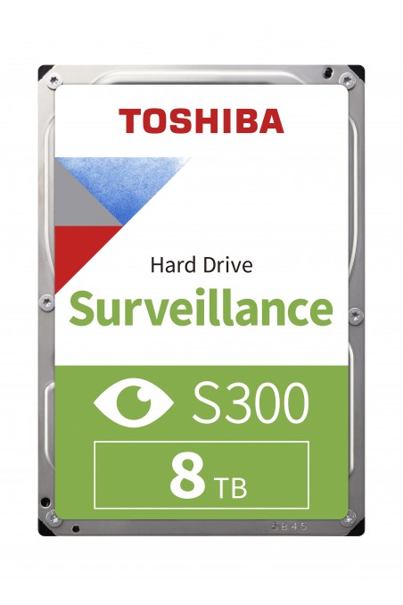 Toshiba S300 Surveillance 3.5" 8000 Go Série ATA III