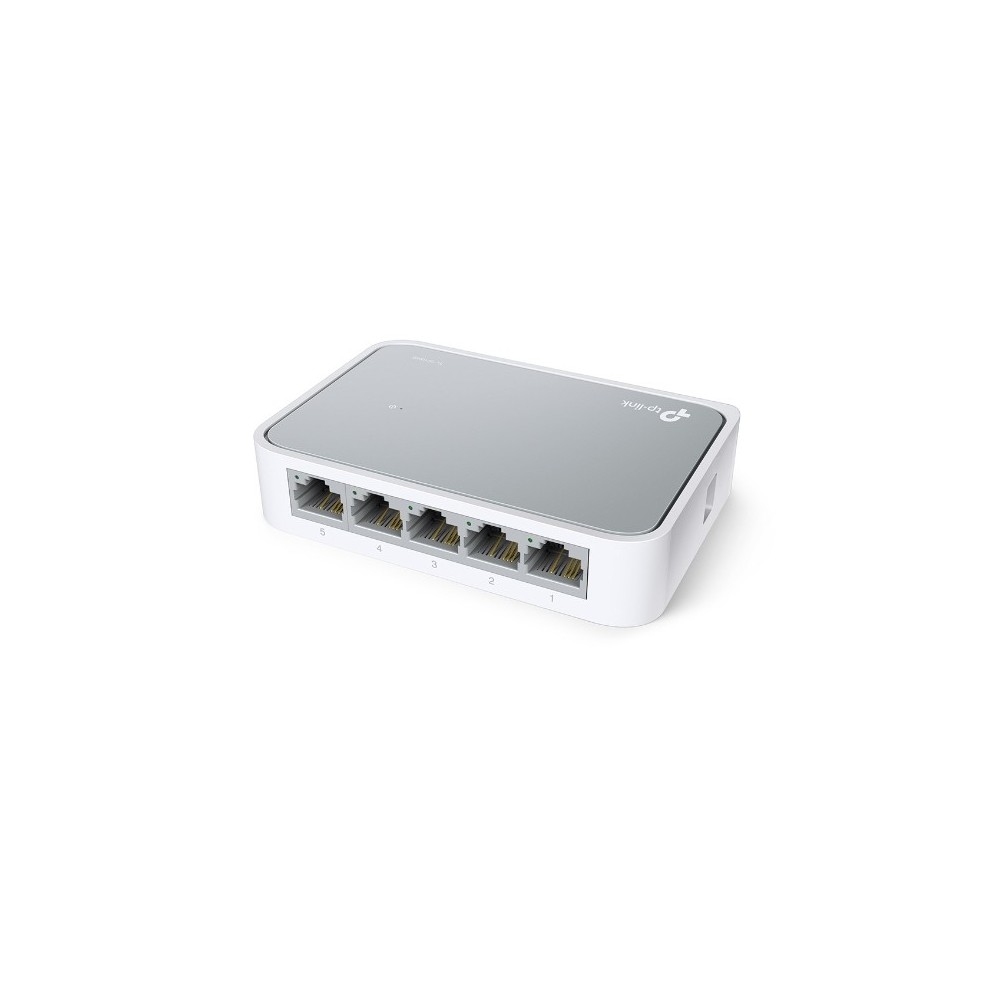 TP-Link TL-SF1005D V15 commutateur réseau Géré Fast Ethernet (10 100) Blanc