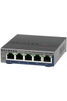 NETGEAR GS105E-200PES commutateur réseau Géré L2 L3 Gigabit Ethernet (10 100 1000) Gris