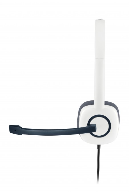 Logitech H150 Stereo Headset Casque Avec fil Arceau Bureau Centre d'appels Blanc