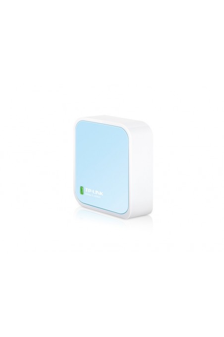 TP-Link TL-WR802N draadloze router Fast Ethernet Single-band (2.4 GHz) 4G Blauw, Wit