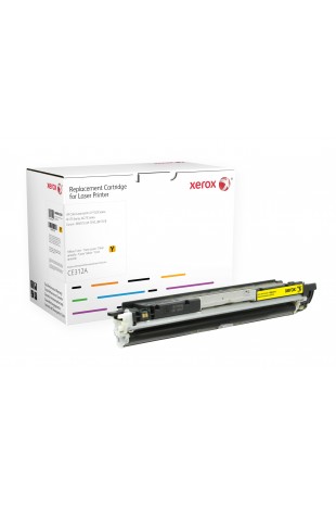 Xerox Toner jaune. Equivalent à HP CE312A. Compatible avec HP Colour LaserJet 100 M175 MFP, Colour LaserJet CP1025