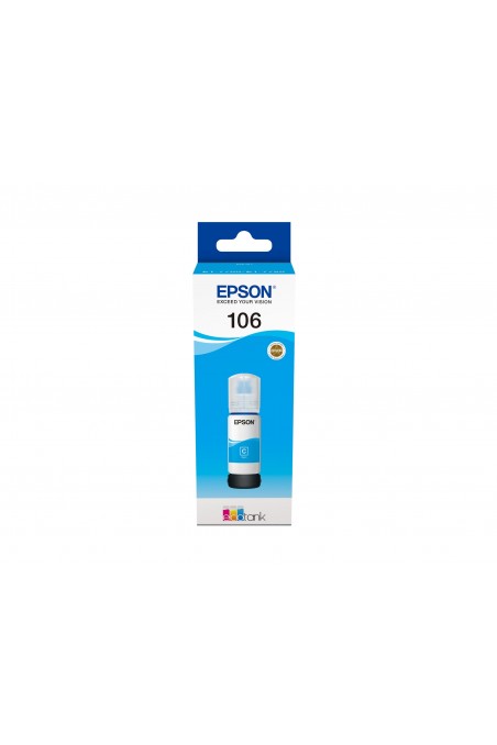 Epson 106 EcoTank Cyan ink bottle