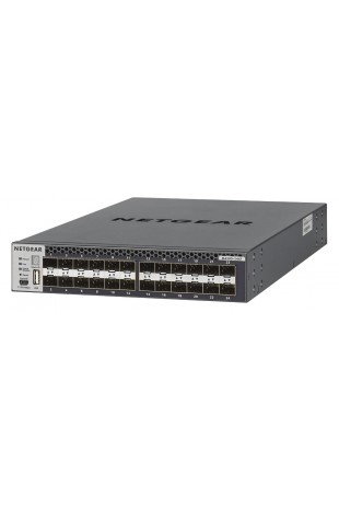NETGEAR M4300-24XF Géré L3 10G Ethernet (100 1000 10000) 1U Noir, Gris