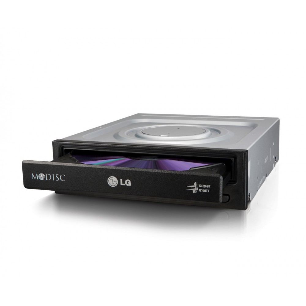 LG GH24NSD1 optisch schijfstation Intern DVD Super Multi DL Zwart