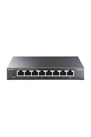 TP-Link TL-RP108GE commutateur réseau Géré L2 Gigabit Ethernet (10 100 1000) Connexion Ethernet, supportant l'alimentation via