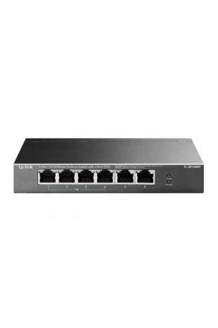 TP-Link TL-SF1006P netwerk-switch Unmanaged Fast Ethernet (10 100) Power over Ethernet (PoE) Zwart